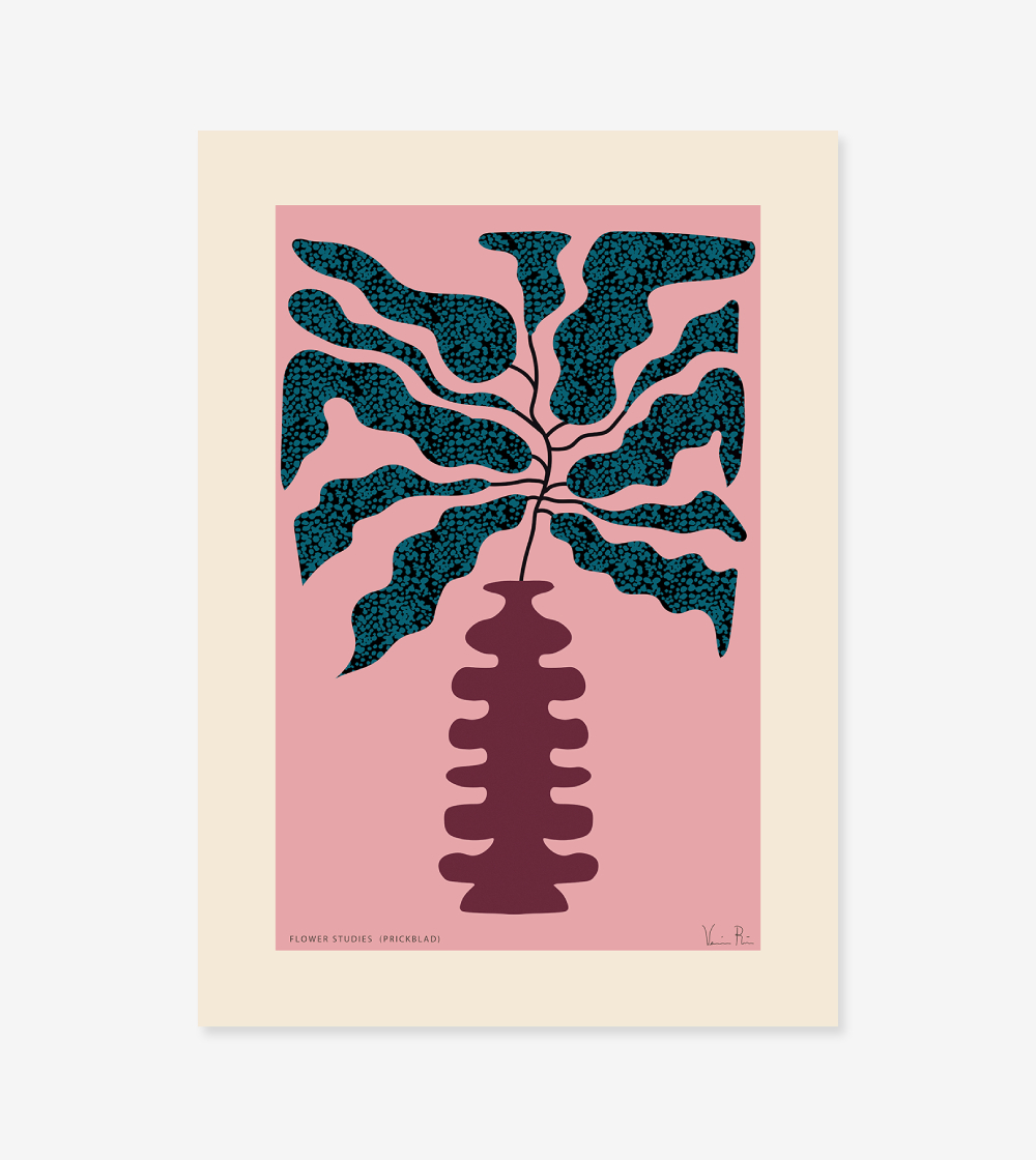 Paper Collective Flower Studies 01 by Veronica Rön - 50x70 Poster