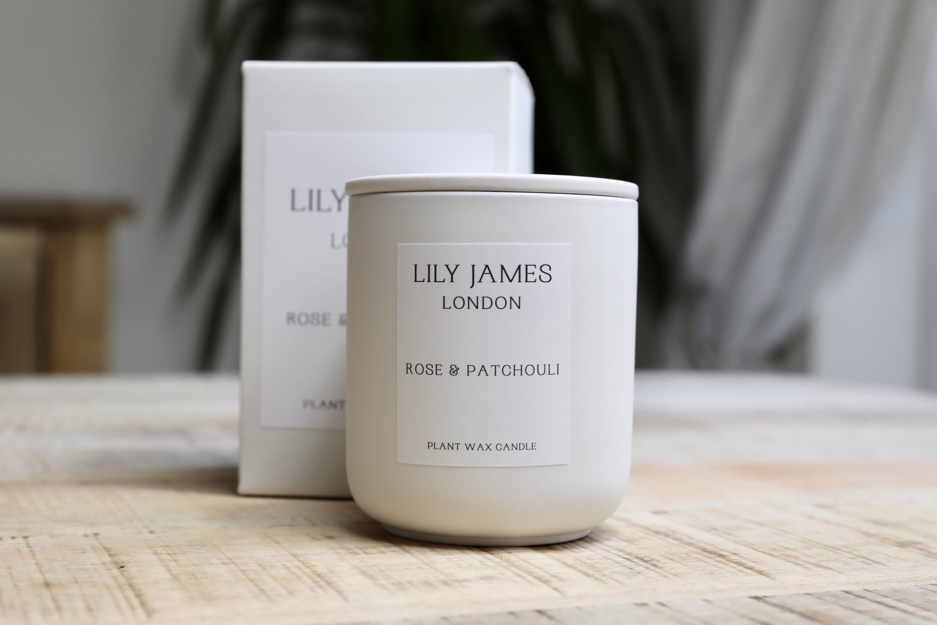Lily James London Rose and Patchouli Candle 280g