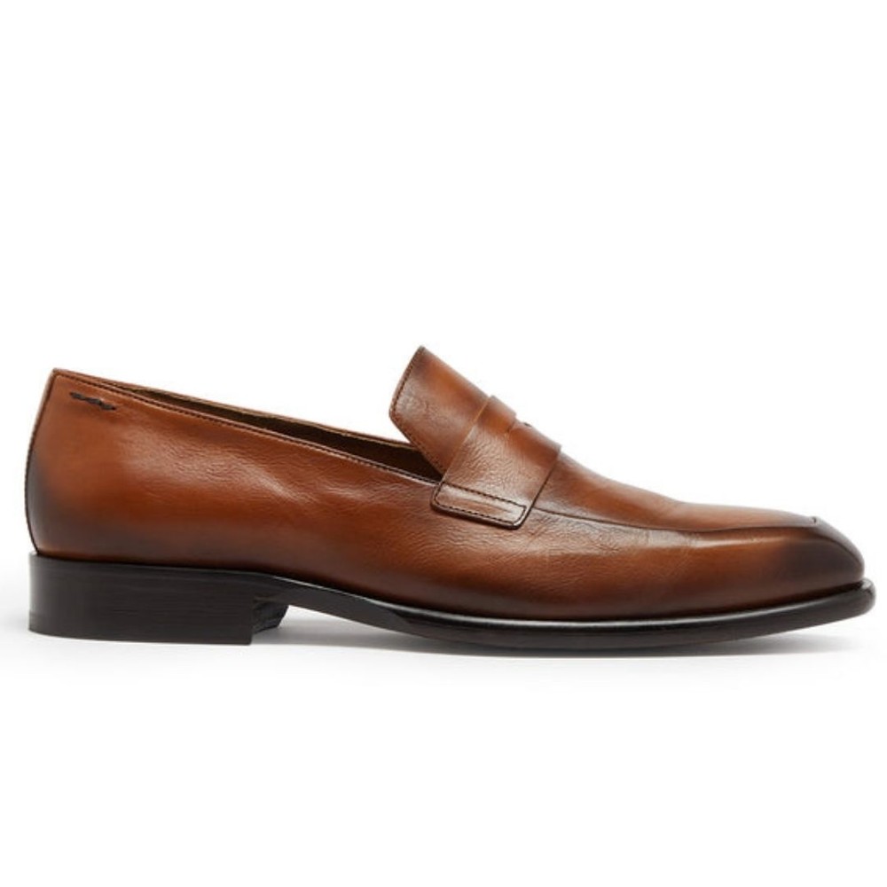 Oliver Sweeney Tan Vasto Penny Loafers