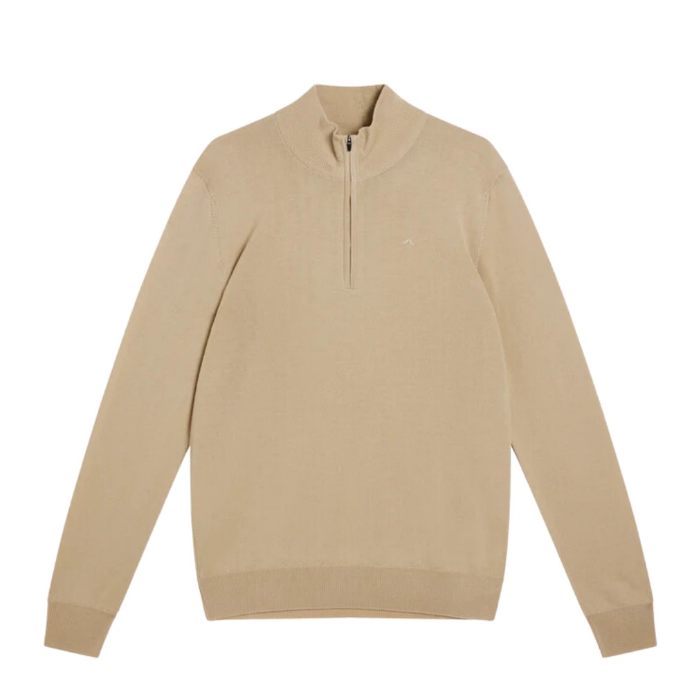 jlindeberg-beige-kiyan-quarter-zip-sweater