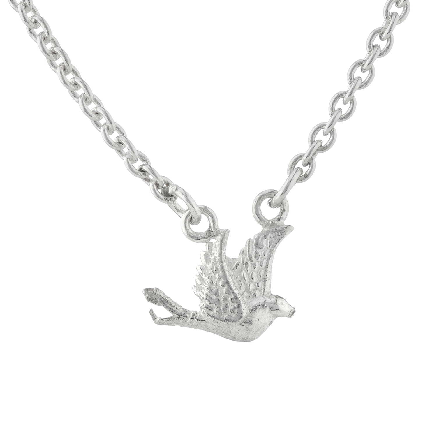 CollardManson Silver Little Bird Necklace