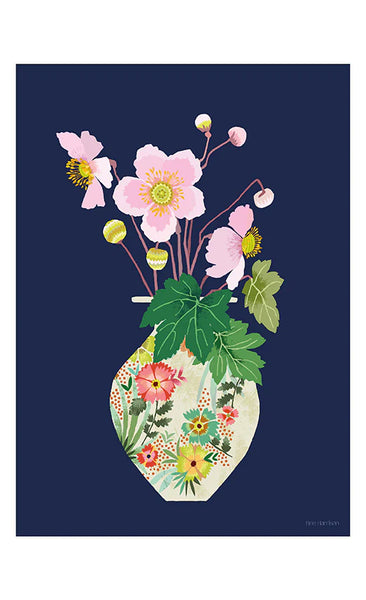 Brie Harrison  A3 Japanese Anemone Print