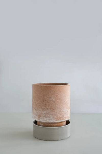 Bergs Potter Hoff Pot In Rose Clay 14cm