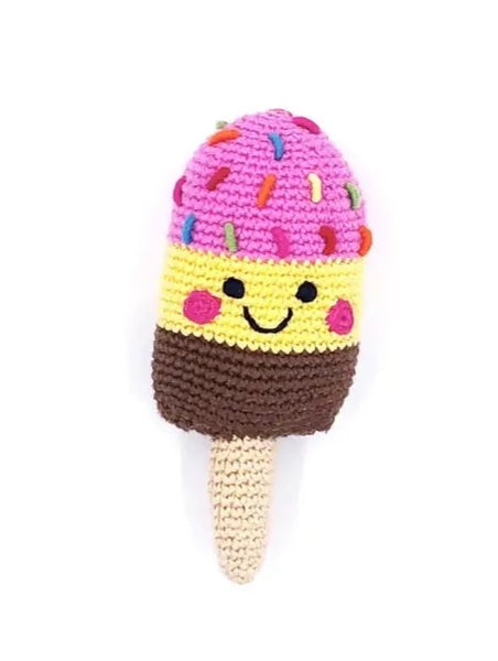 Pebble Child Ice Lolly Rattle
