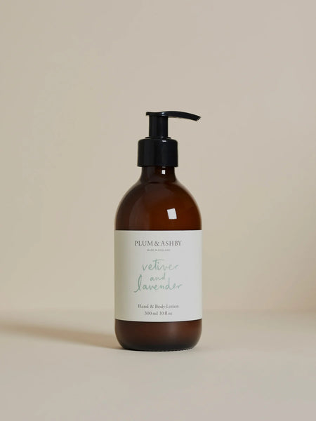 Plum & Ashby  Hand and Body Lotion Vetiver and Lavender