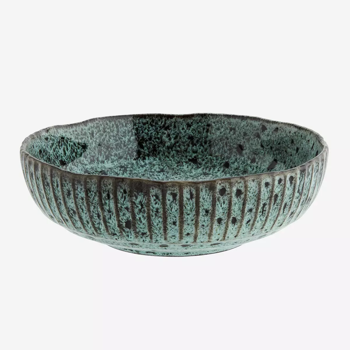 madam-stoltz-turquoise-stoneware-serving-bowl-1