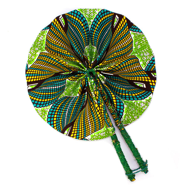 AARVEN Ghanaian Fabric Fan Aburi