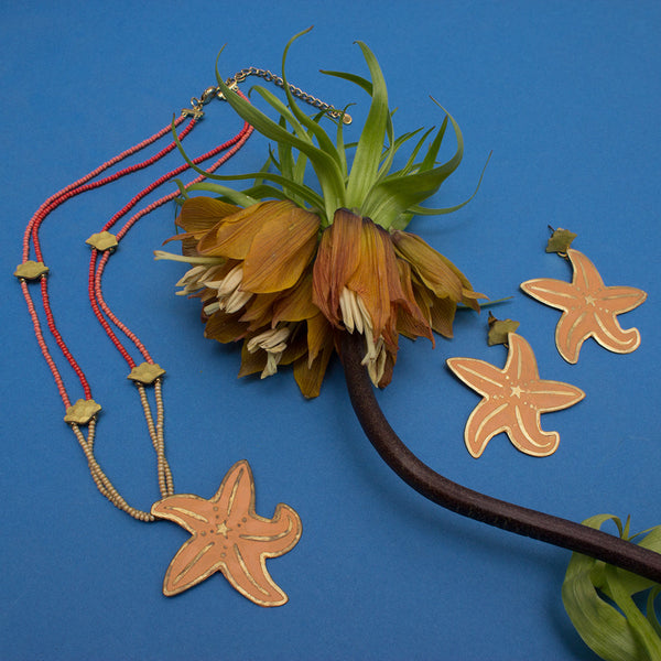 india Ocean Collection Starfish Necklace