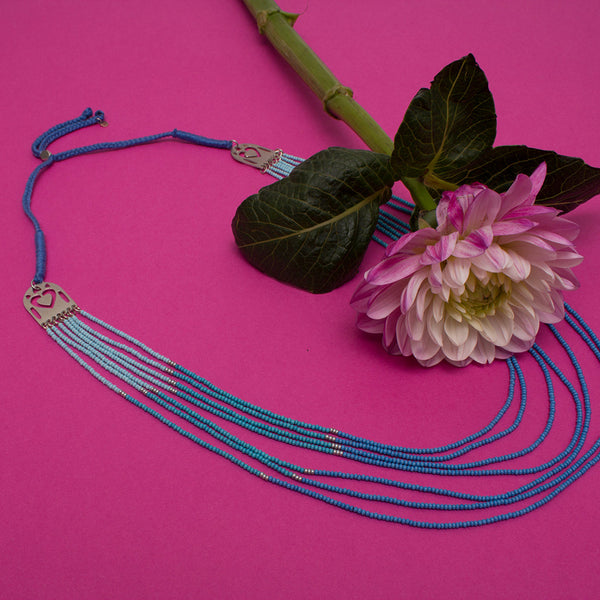 india Ocean Collection Aurelia Beaded Necklace