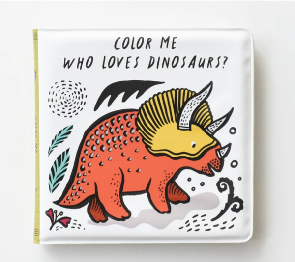 Wee Gallery Bath Book - Who Loves Dinosaurs?