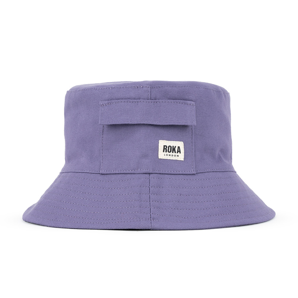 roka-hatfield-bucket-hat-one-size-in-sustainable-water-resistant-cotton-peri-purple