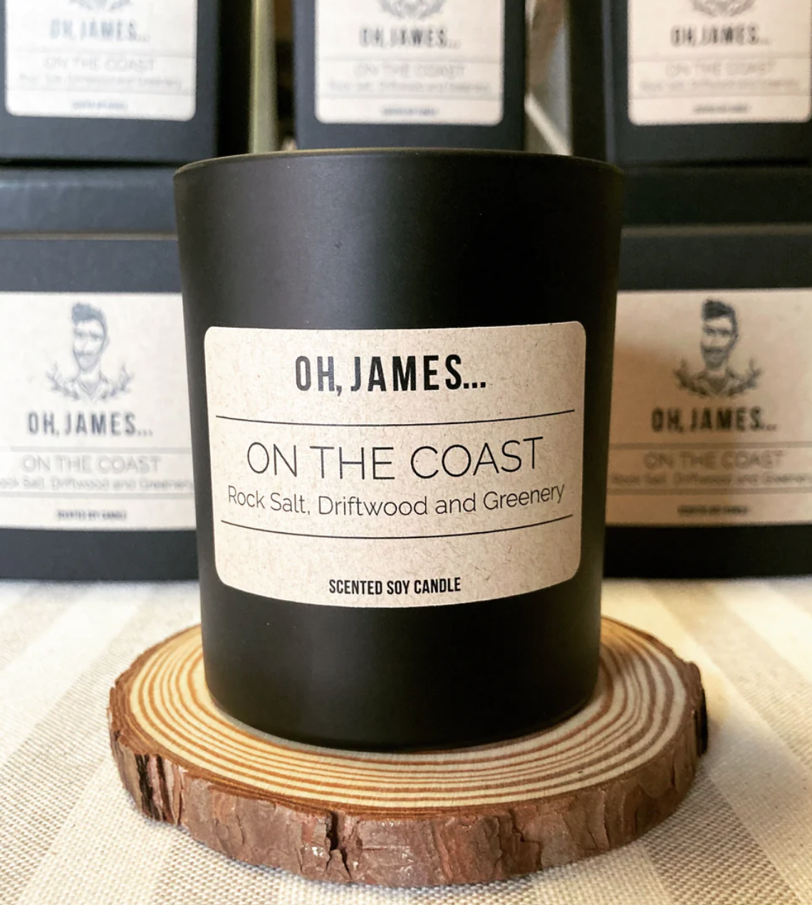 Oh, James On the Coast Candle