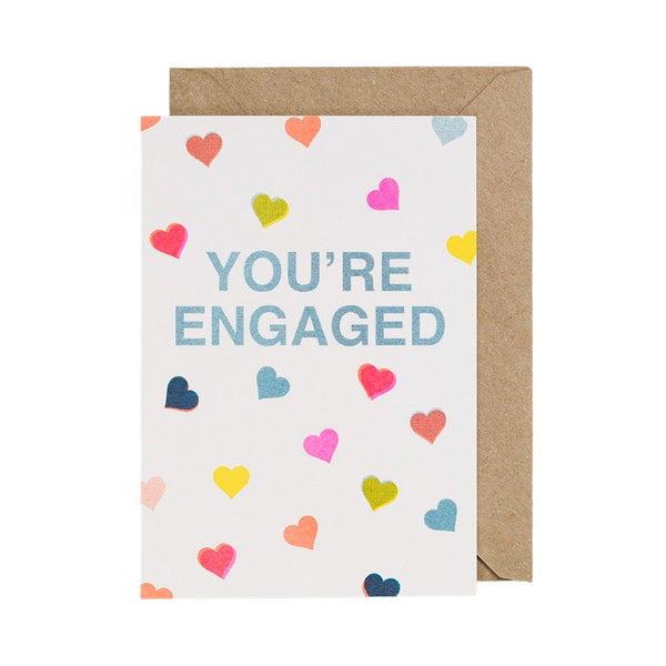 Petra Boase Engagement Card Confetti