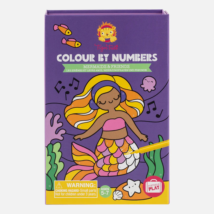 Tiger Tribe Colora Con I Numeri - Mermaids & Friends