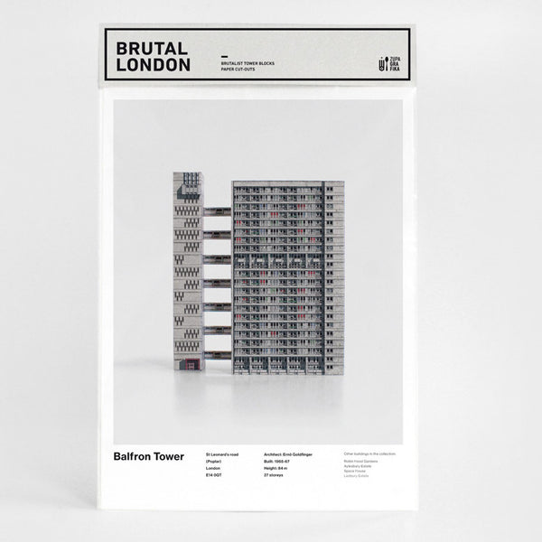 Zupagrafika Brutal London: Balfron Tower Model