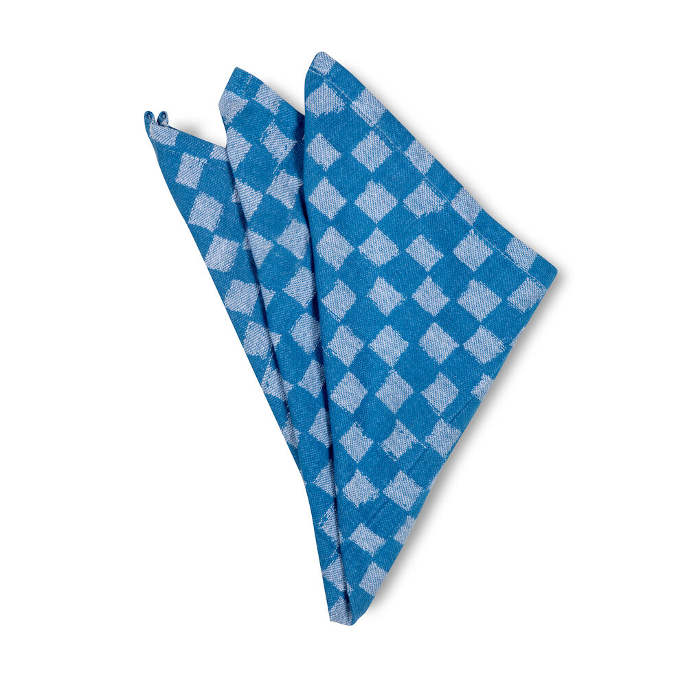 byon-checki-blue-cotton-napkin-set-of-2