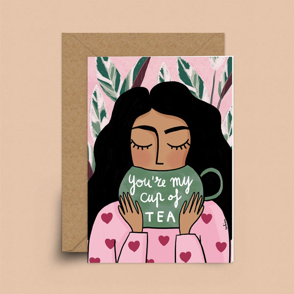 SAKINA SAÏDI You’re My Cup Of Tea Card