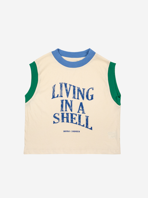 Bobo Choses Living in a Shell Tank Top