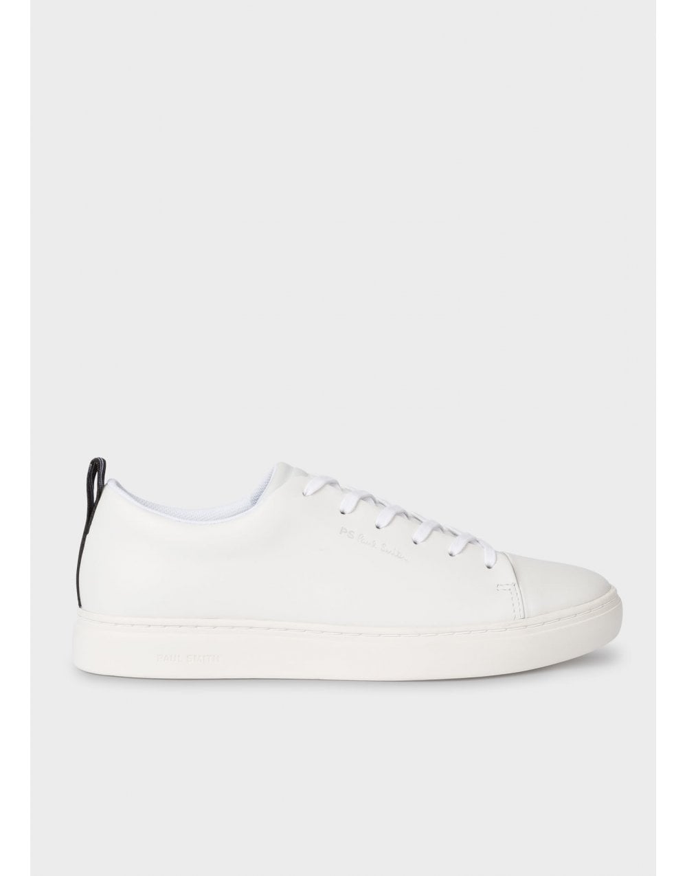 Paul Smith White Lee Classic Leather Trainer
