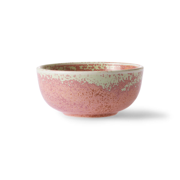 hk-living-chef-ceramics-dessert-bowl-rustic-pink