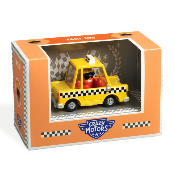 Djeco  Metal Toy Car - Taxi Joe