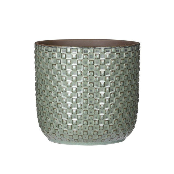 Mica Daan Green Ceramic Pot