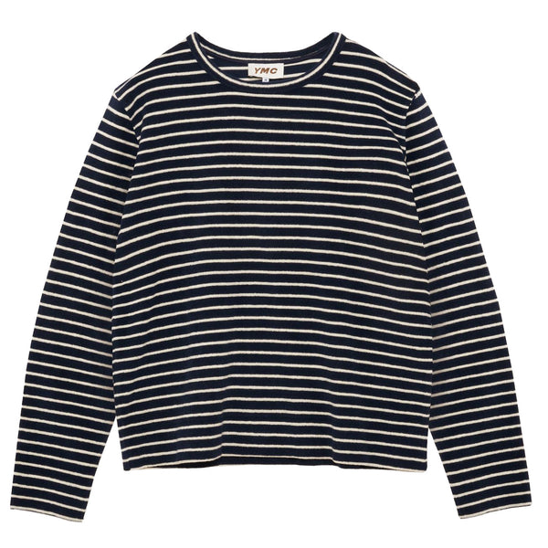 ymc-navy-and-ecru-sweatshirt