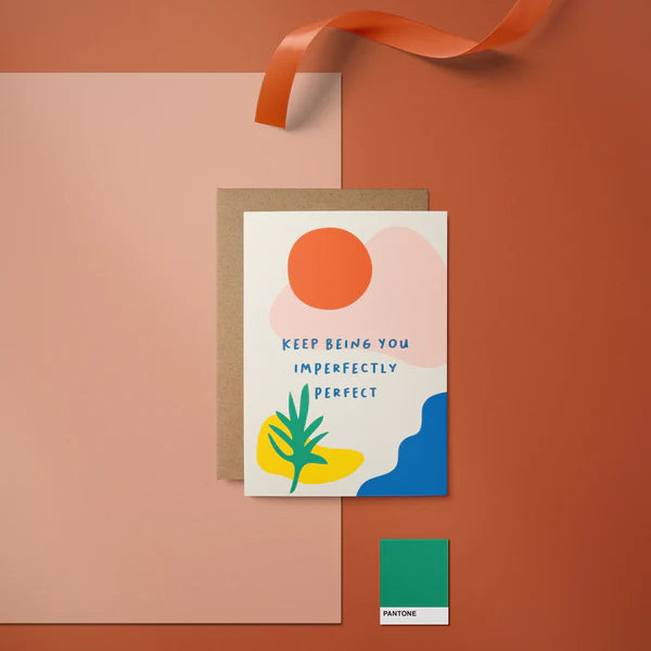 graphic  factory Imperfectly Perfect Card