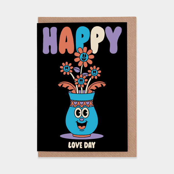 Yeye Weller Happy Love Day Greetings Card