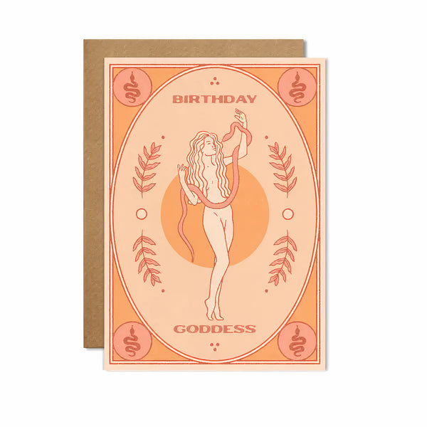 Cai & Jo Birthday Goddess Card