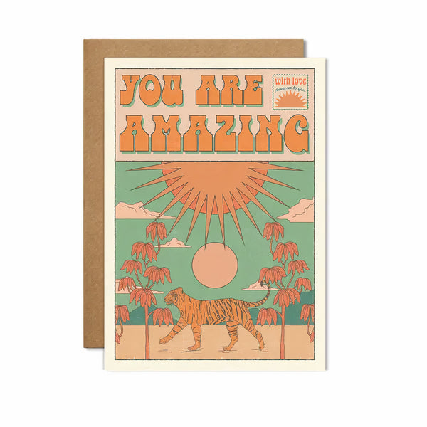Cai & Jo You Are Amazing Greeting Card