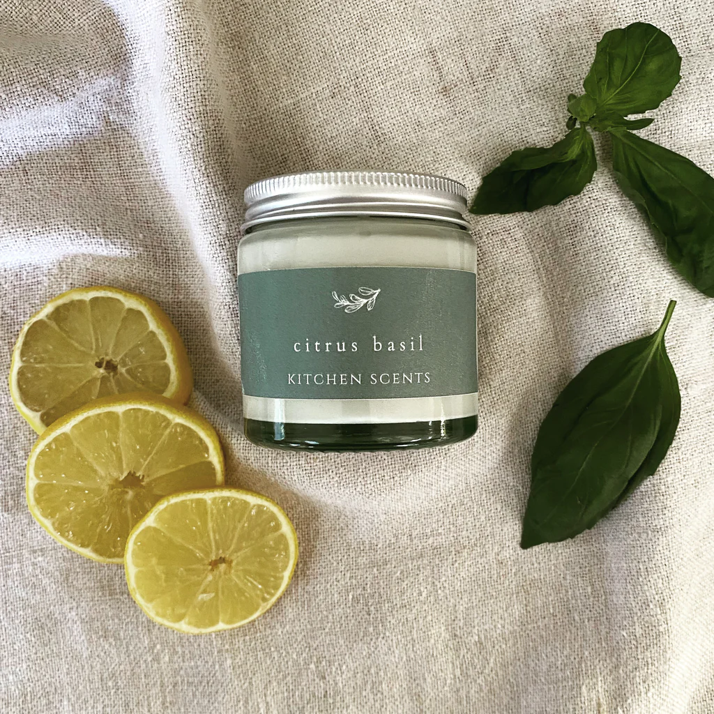 Kitchen Scents Citrus Basil Scented Candle