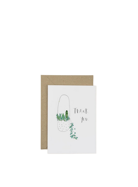 Plewsy Cards Plant Thank You Card