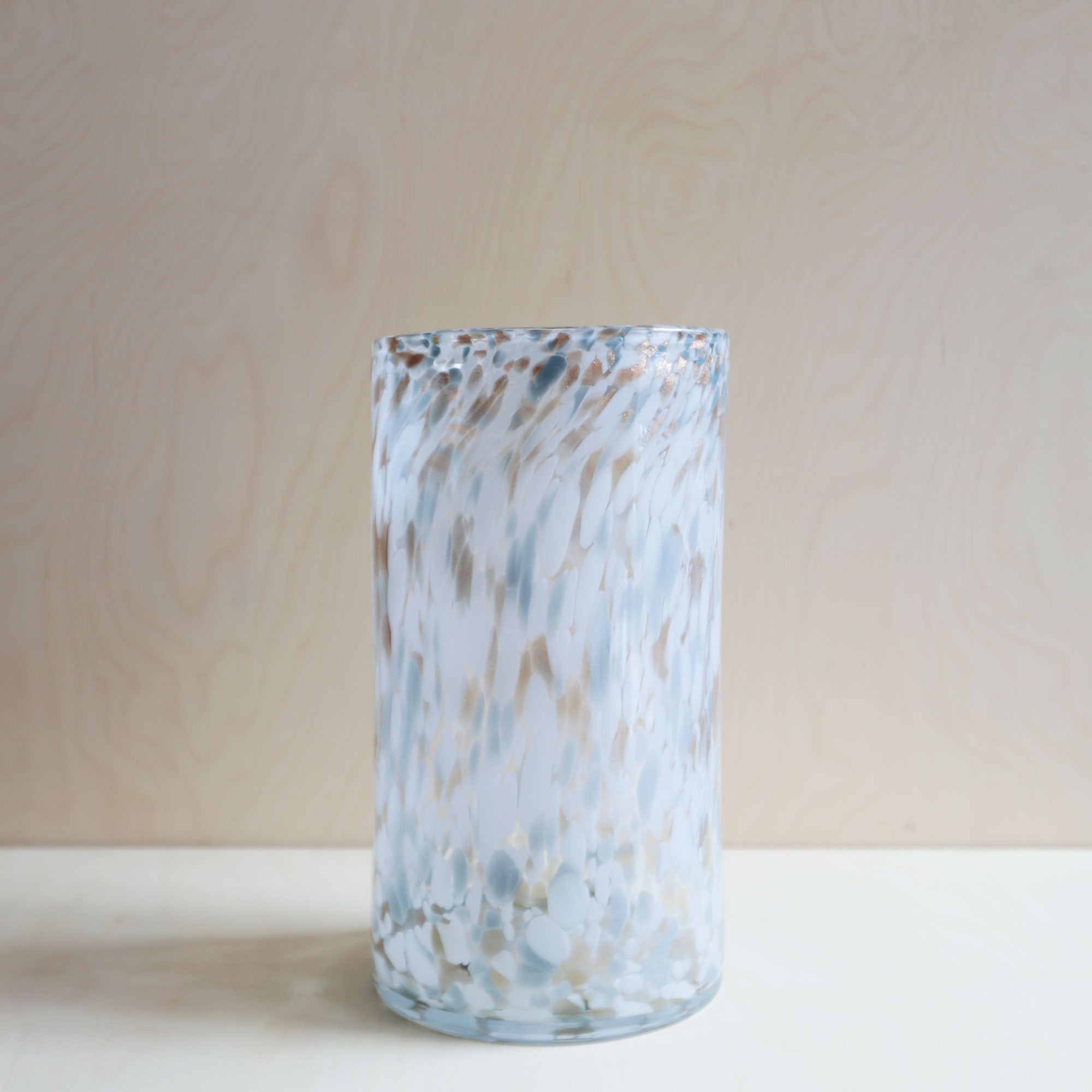 Hubsch Tall Marble Textured Vase
