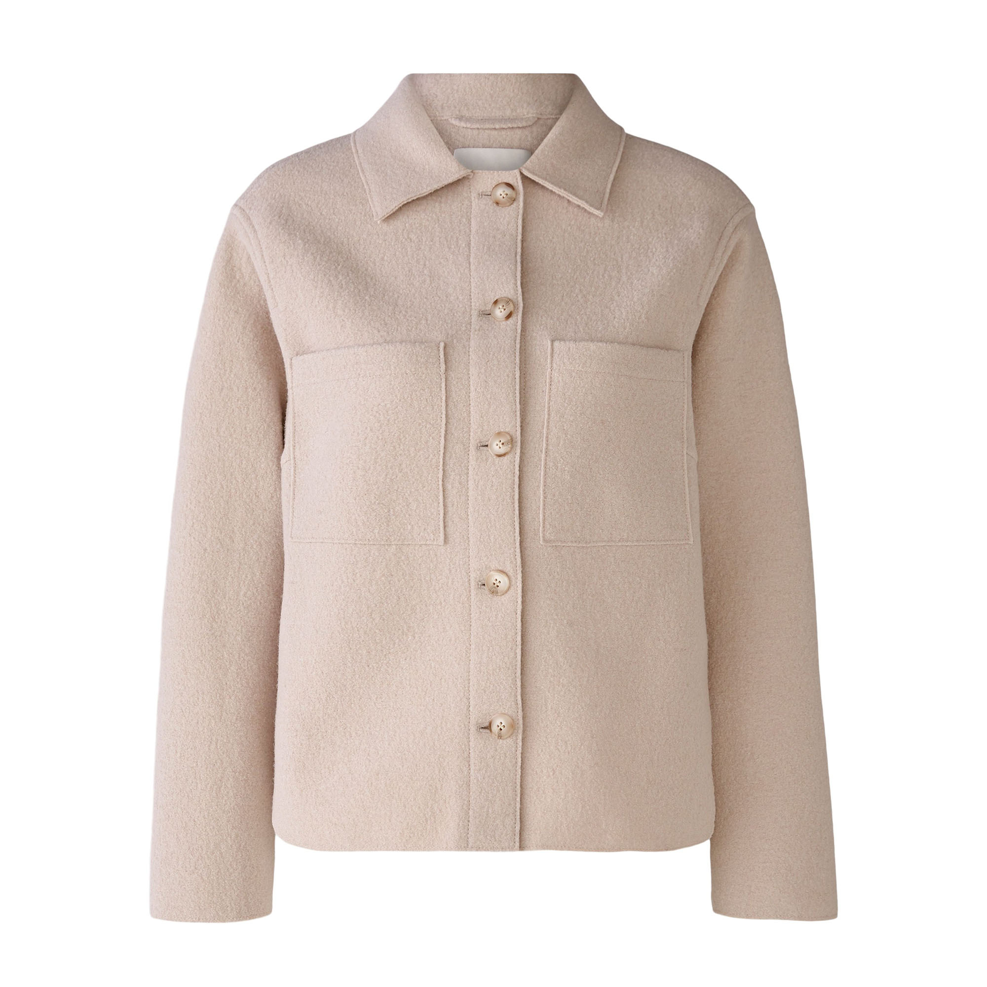 Oui Fashion Jacket From Boiled Wool