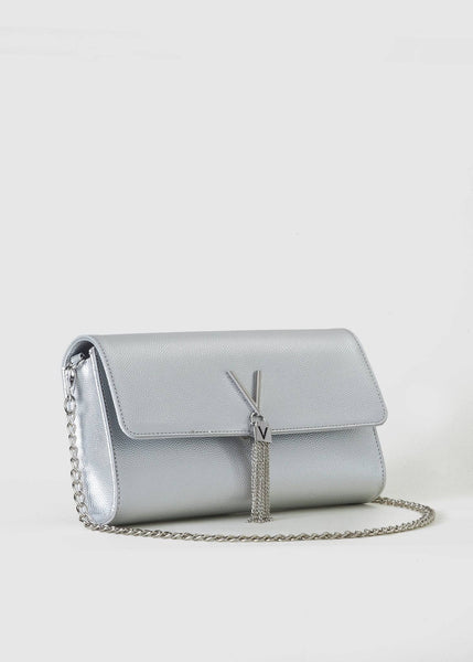 Valentino Bags Divina Pebbled Clutch Bag