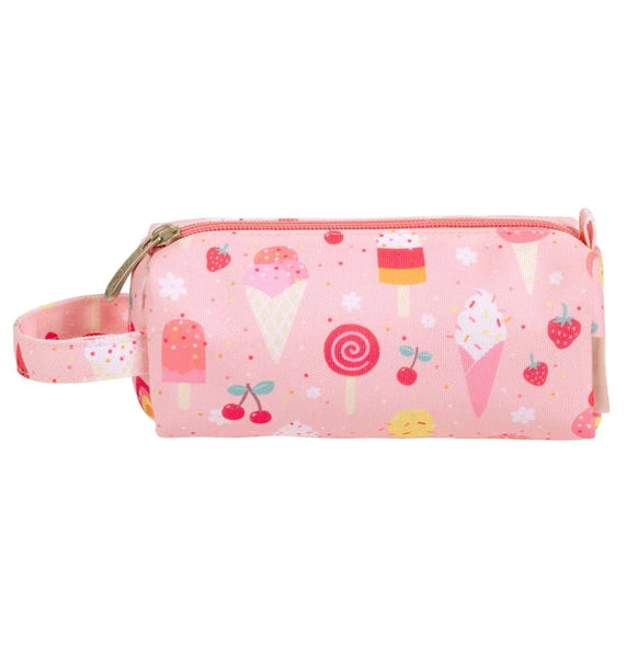 A Little Lovely Company Pencil Case: Ice-cream