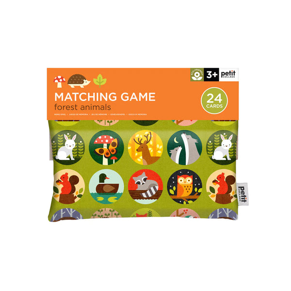 PetitCollage Forest Animals Matching Game