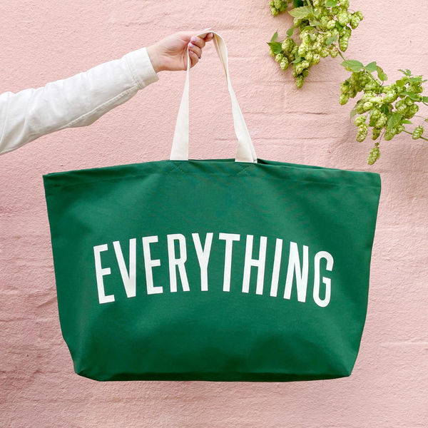 Alphabet Bags : Everything - Forest Green Really Big Bag
