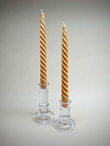 Paddywax Set De 2 Velas Candelabro 'twisted' Dorado