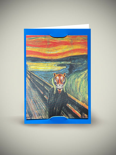 L.M.Kartenvertrieb & Verlags Tarjeta 3d 'el Grito' - Edvard Munch