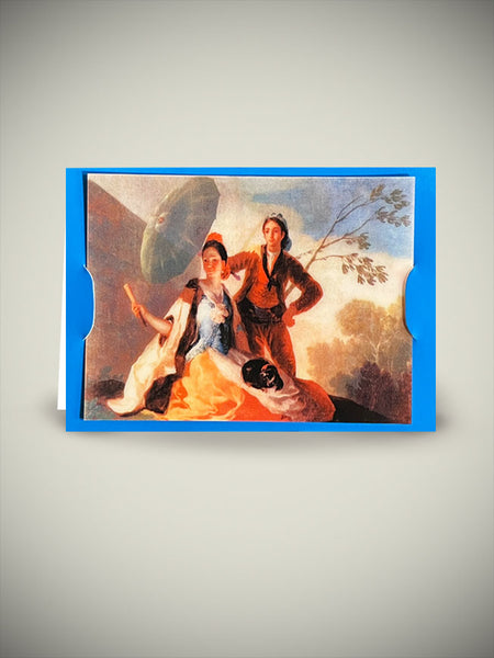 L.M.Kartenvertrieb & Verlags Tarjeta De Felicitación 3d 'el Quitasol' - Goya