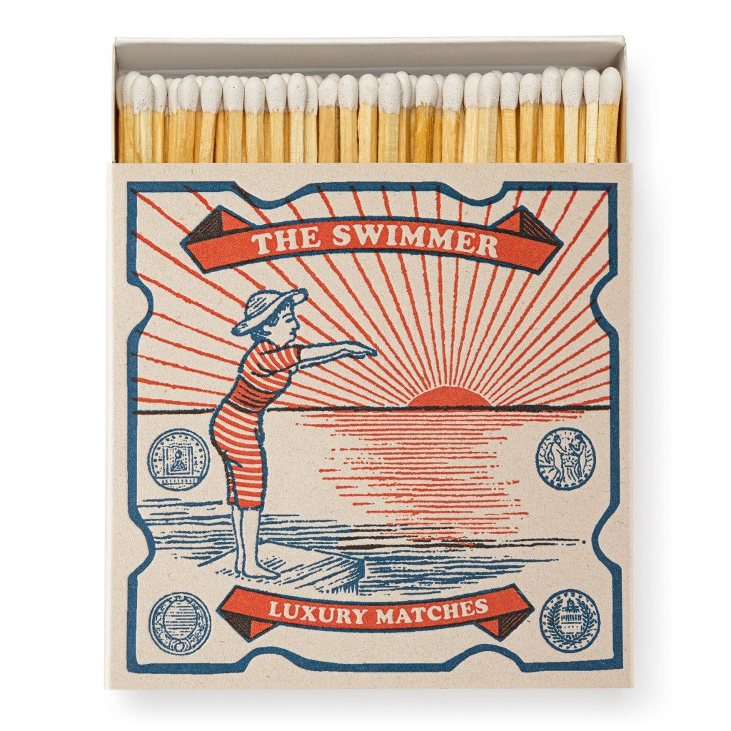 Archivist Luxury Matches - The Swimmer