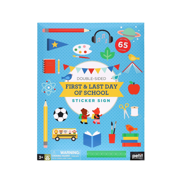 PetitCollage : First & Last Day Of School Sticker Sign