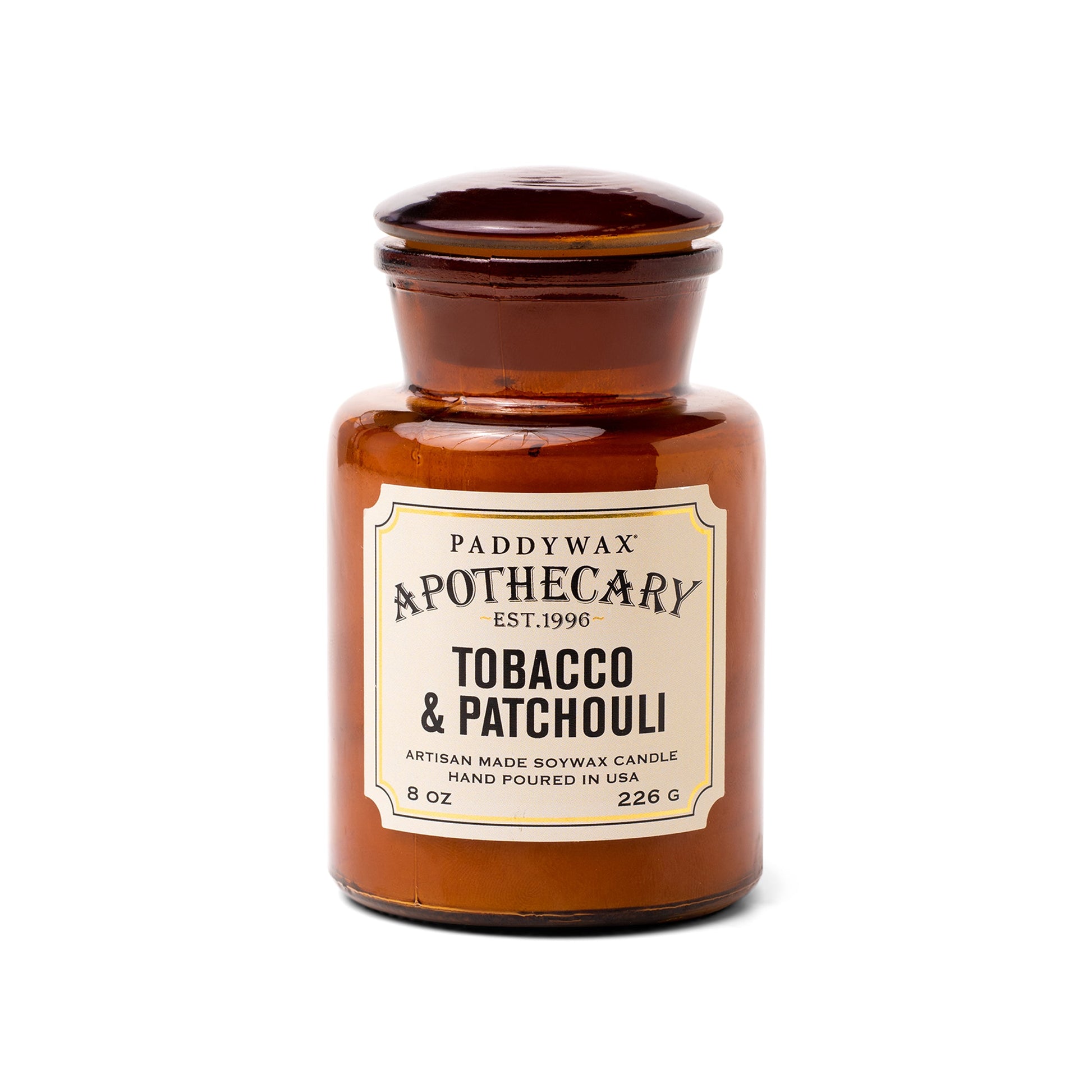 Paddywax Vela Apothecary 'tobacco & Patchouli' 8oz