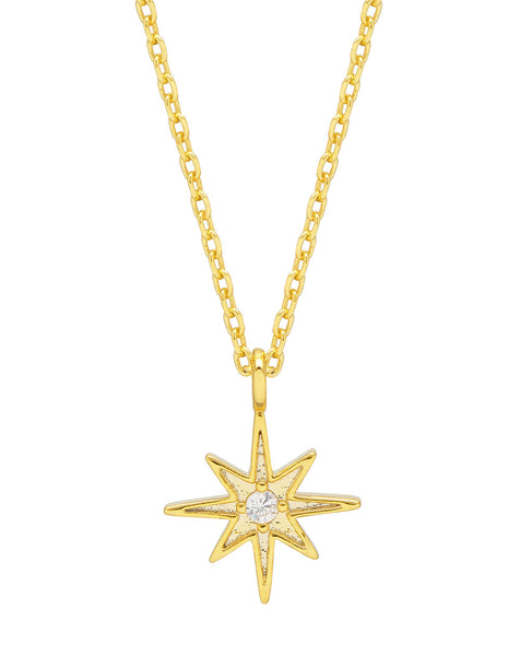 Estella Bartlett  - North Star Necklace In Gold