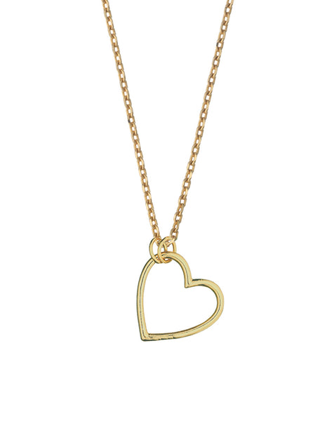 Estella Bartlett  - Open Heart Necklace