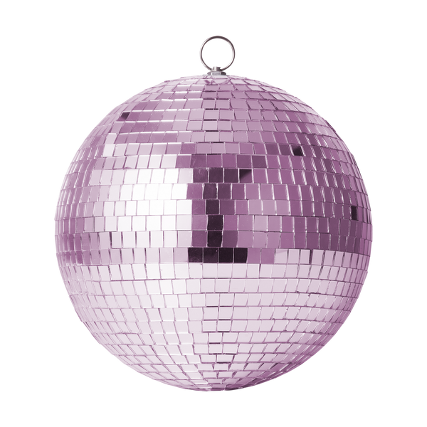 rice Large Soft Pink Round Disco Ball