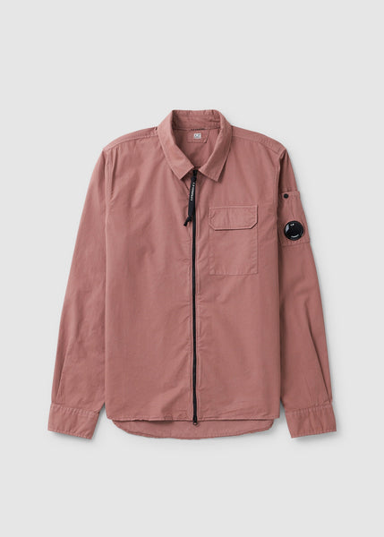 cp-company-cp-company-mens-gabardine-zipped-shirt-in-cedar-wood