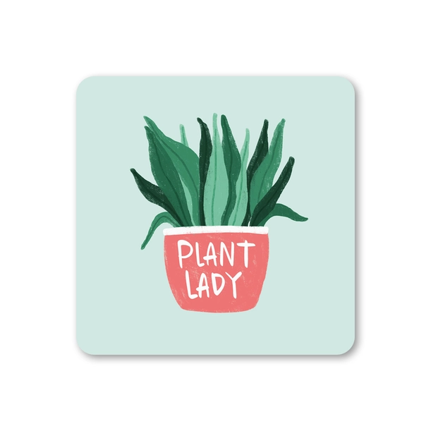 Lucy Maggie Plant Lady Coaster